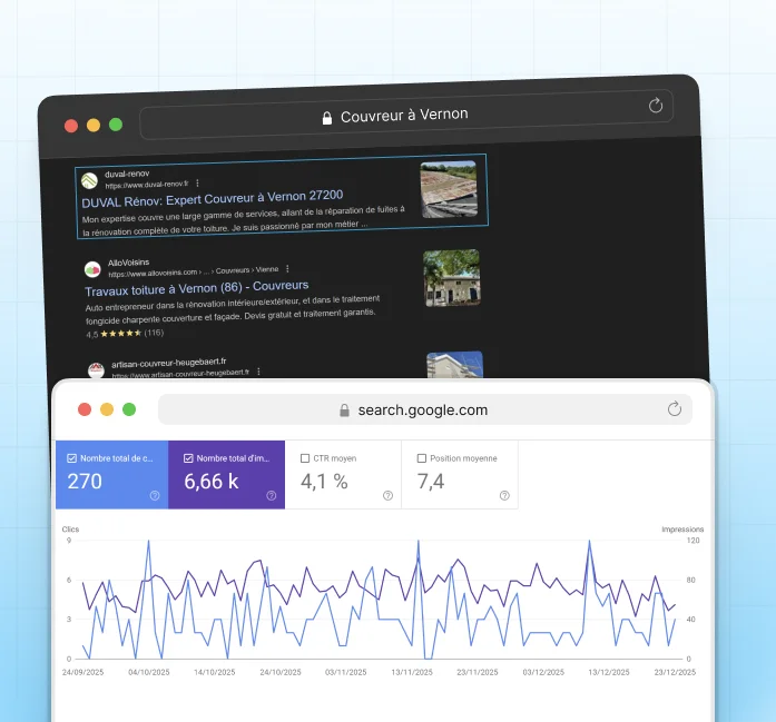 Services SEO et référencement naturel Google - Optimisation visibilité en ligne
