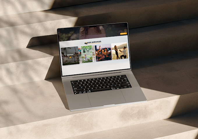 Lumos Production - Site vitrine photographes professionnels - Design élégant UX/UI