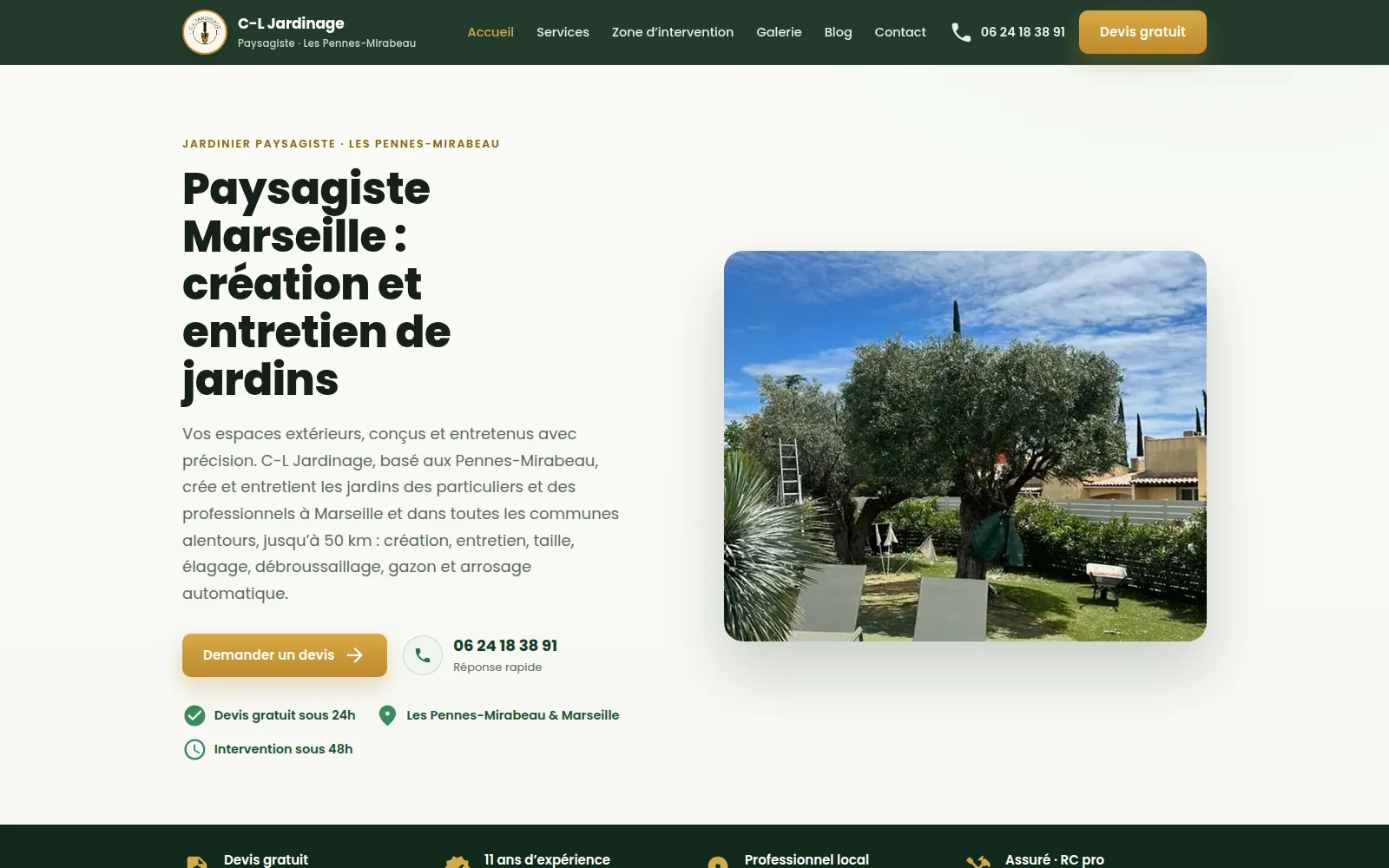 Site C-L Jardinage