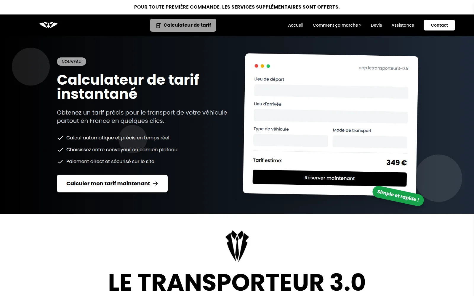 Site Le Transporteur 3-0