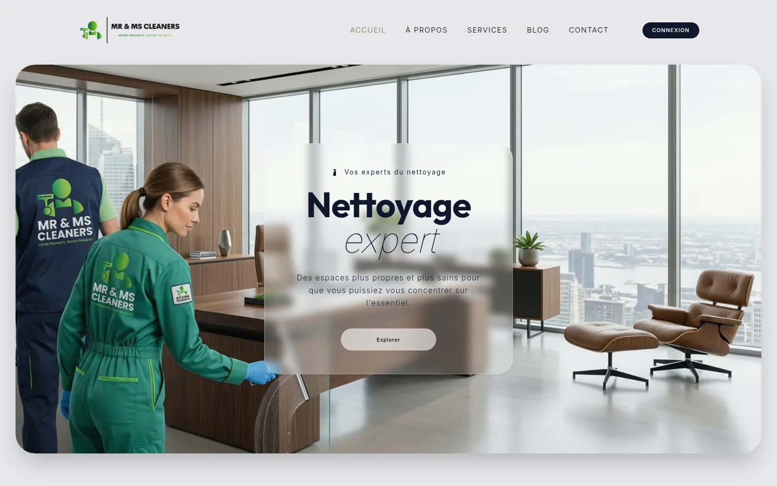 Site Mr & Ms Cleaners