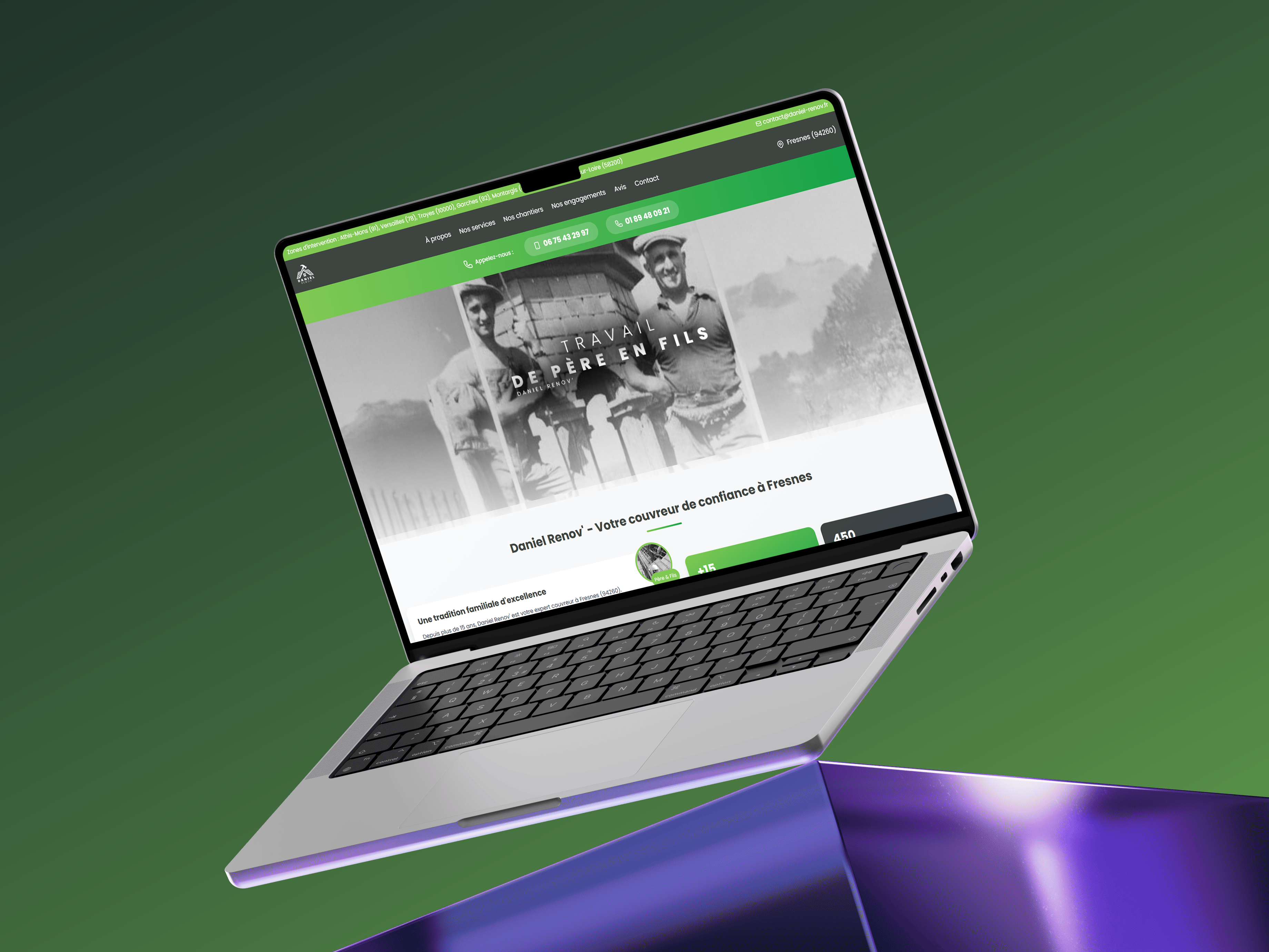 Daniel Renov - création site web & SEO local